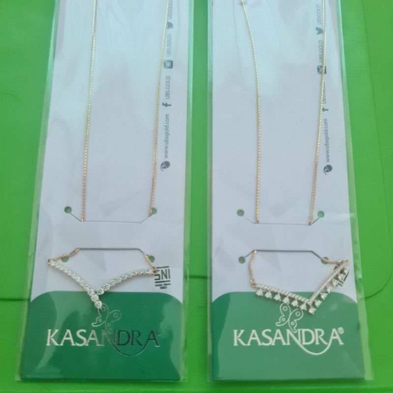 Kalung Full Mata elegan mewah UBS kadar 8K 375 9K 420