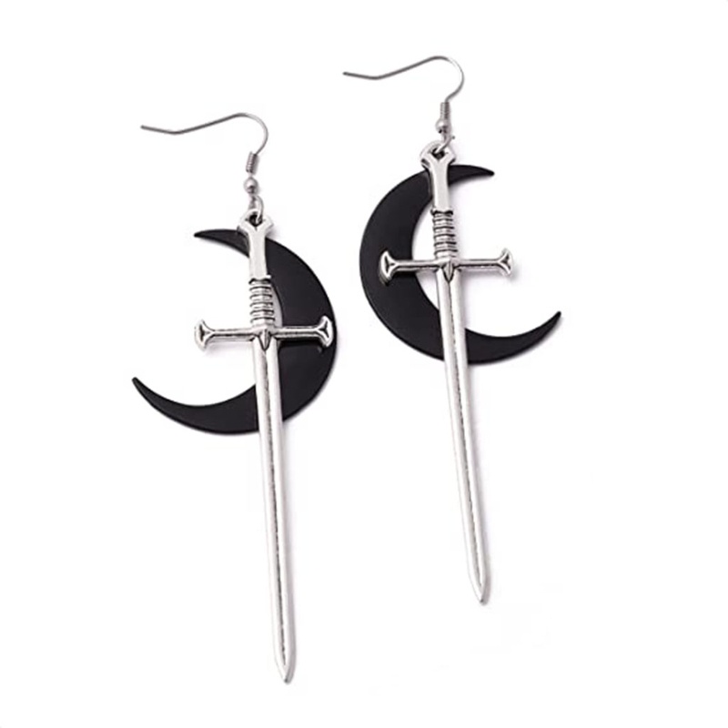 SIY  Novelty Alloy Dangle Earrings Punk Earrings for Adult Vintage Drop Adornments