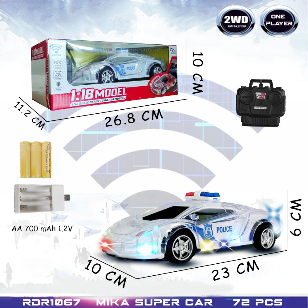 PROMO RDR1067 RDR1087 RDR021 RC Bumblebee Ferarri Lampu Mainan Anak Mobil Remote Control Balap Murah RADAR