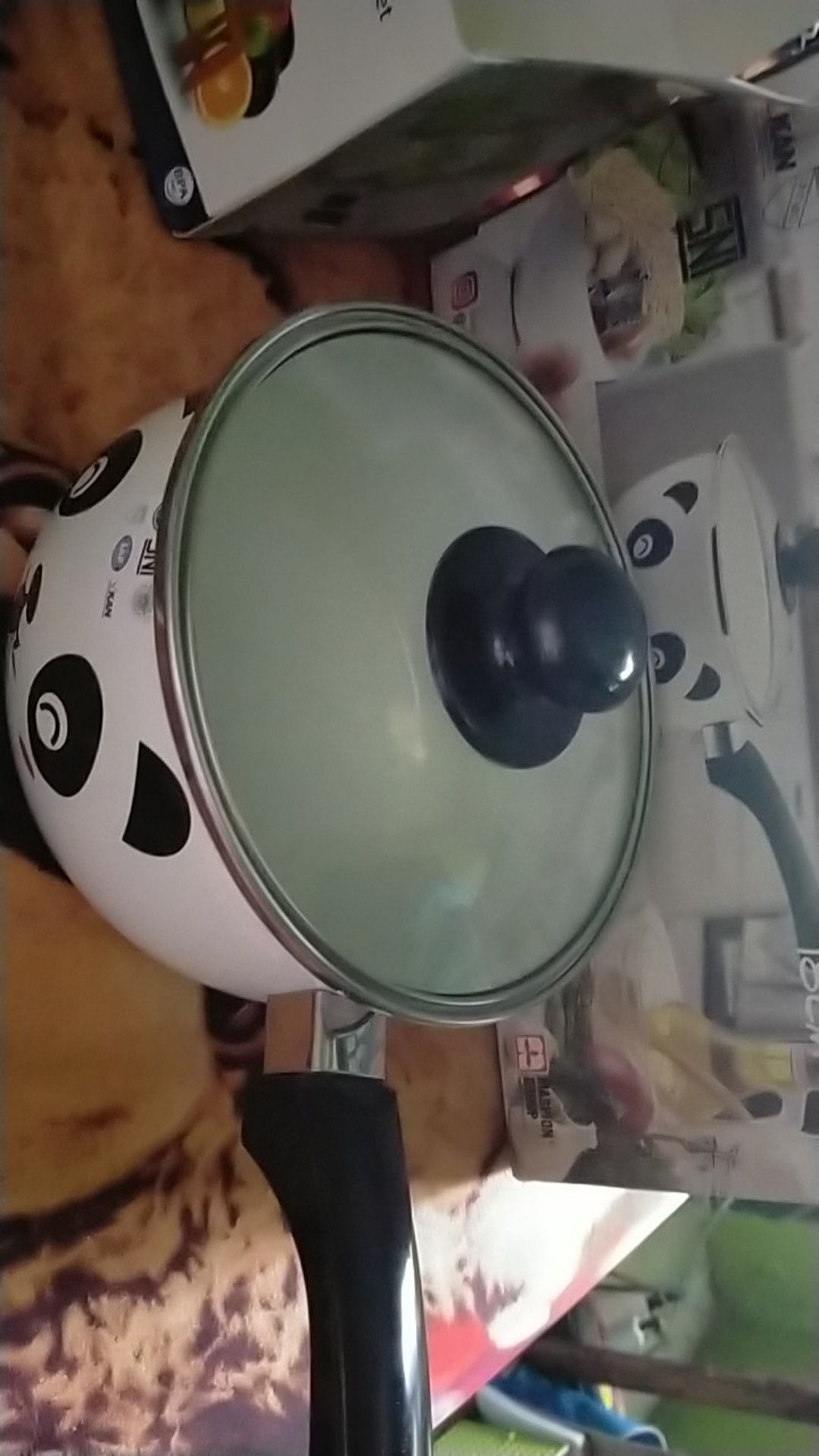 Saucepan Enamel 18cm Panda Maspion