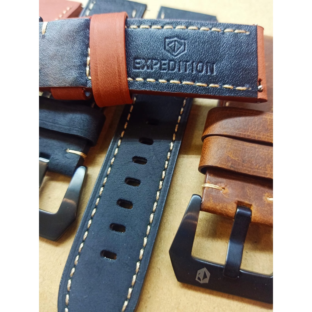 TALI JAM KULIT EXPEDITON ORIGINAL SPRING BAR QUICK RELEASE, STRAP KULIT EXPEDITION ORIGINAL SPRING BAR QUICK RELEASE