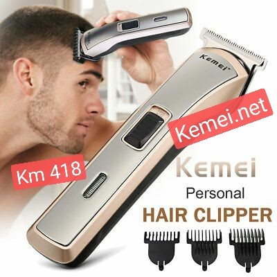 Clipper Kemei KM 418 Alat Mesin Cukur Rambut,Kumis,Jenggot wireless