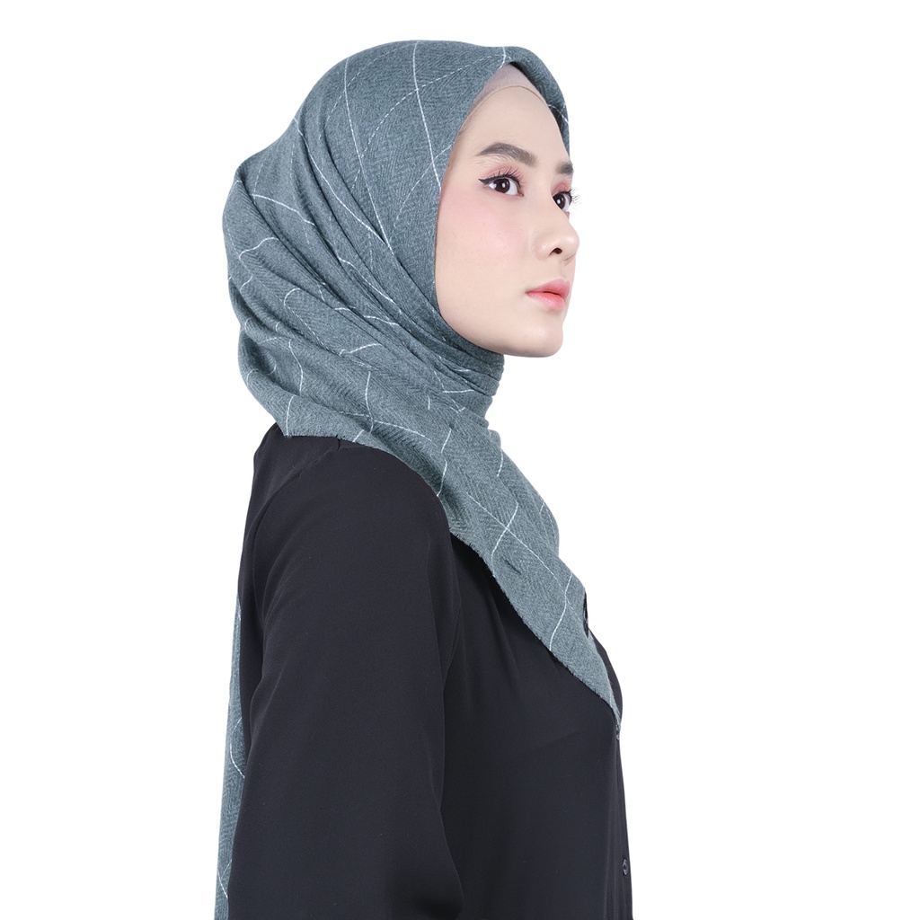 Ansania - Hijab Tierack Misty, Jilbab Segi Empat By Ansania-2