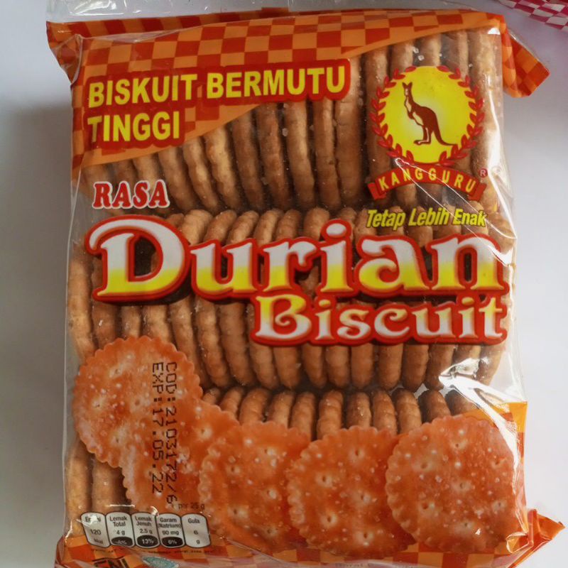 Biskuit Rasa durian