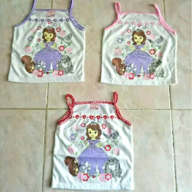 baju singlet bayi karakter
