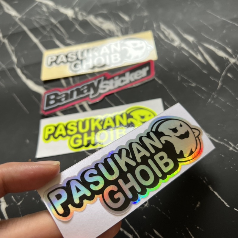 STICKER PASUKAN GHOIB PRINCUTT