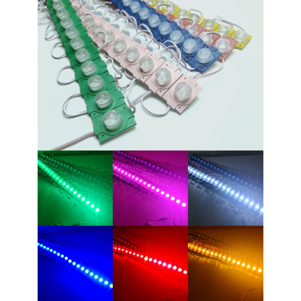 lampu kolong led modul 1 mata 12 volt 24 volt