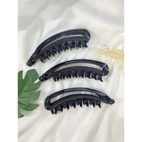 ORIGINAL JEDAI JEPITAN ROCHE PISANG BOLONG 13Cm/JEPITAN ROCHE PISANG RAMBUT PONY TALE BESAR