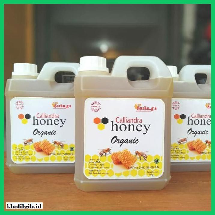

MADU-MINUMAN- MADU KALIANDRA MURNI 1.5KG "KENTAL" -ASLI-BUKAN-KAWE-KAWE-