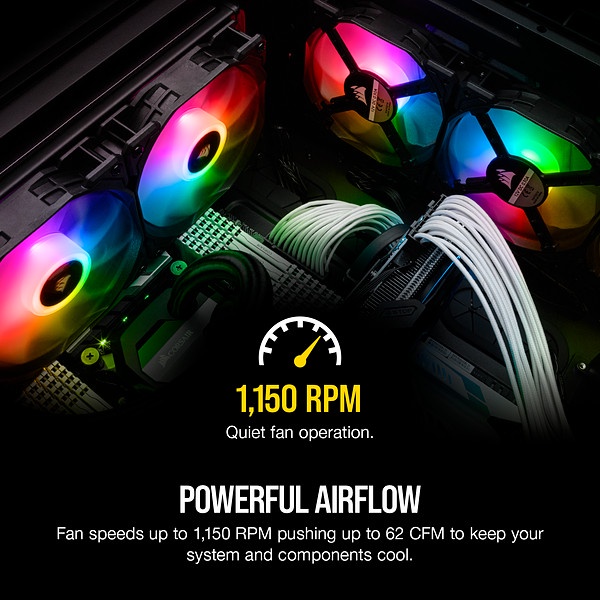 iCUE SP140 RGB PRO Performance 140mm Fan