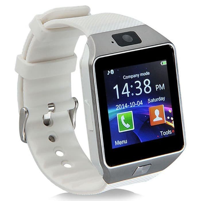 Jam tangan Android White New Generation,bisa telpon tanpa sinkronisasi hp