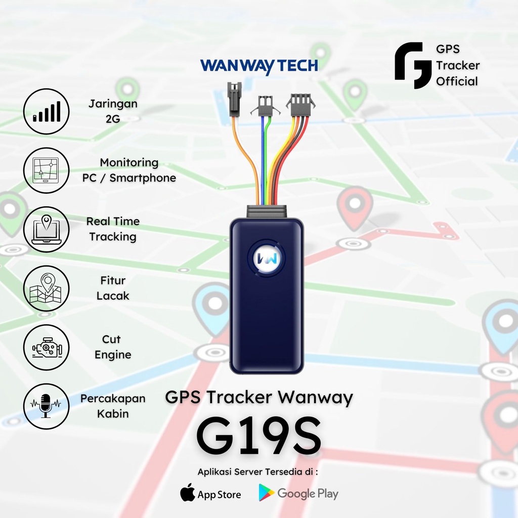 Jual GPS Tracker Wanway G19S Shopee Indonesia