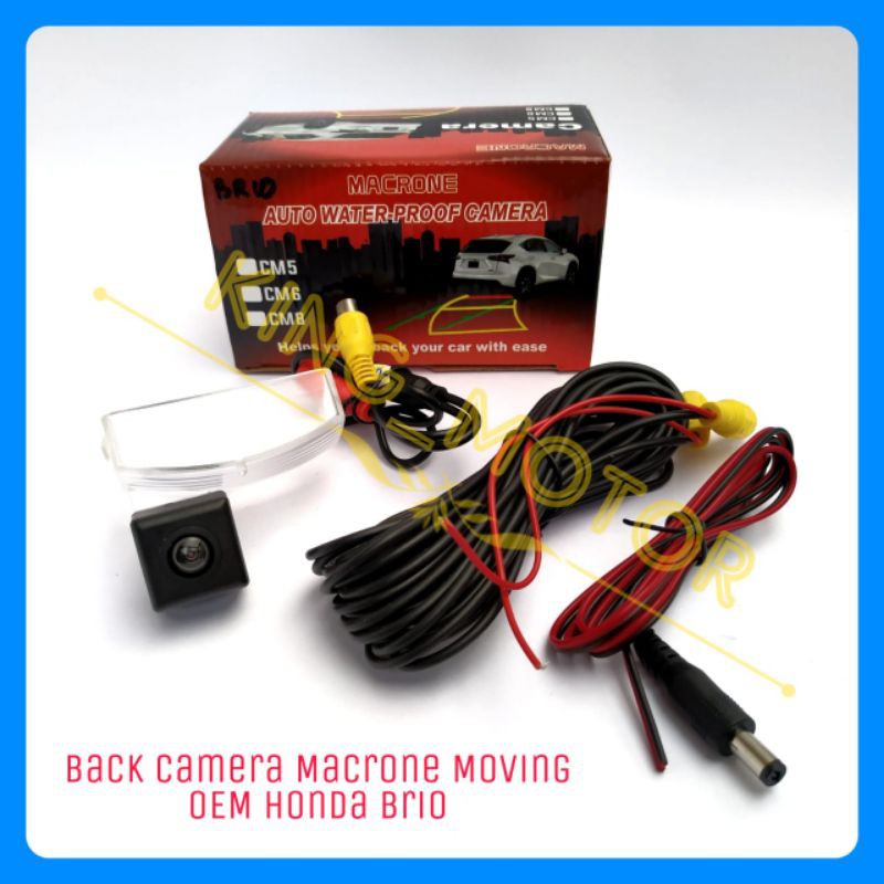 Kamera/Camera Mundur Parkir Macrone Moving OEM Honda Brio