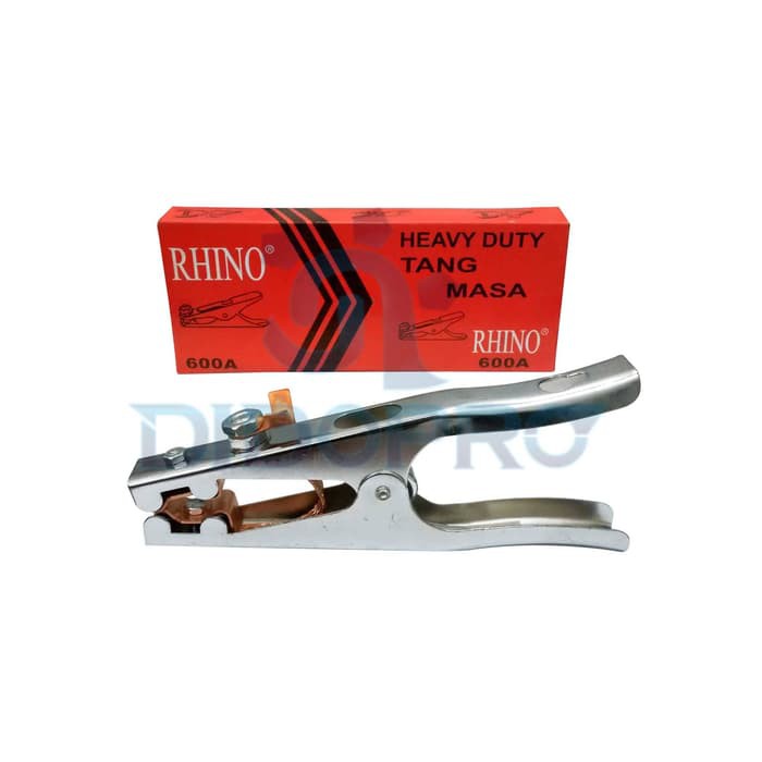 RHINO EARTH CLAMP American Type (TANG MASSA) Tanpa Kabel (600A)