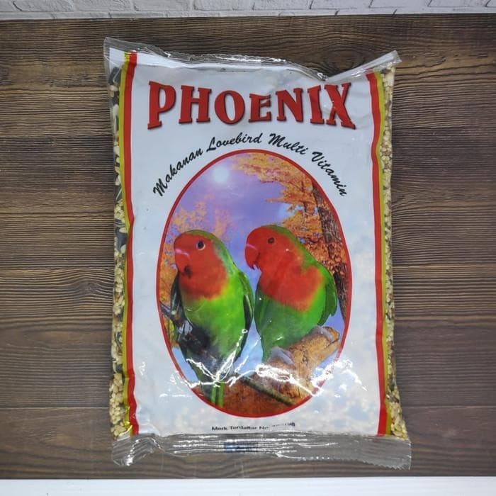 Phoenix Lovebird Multi Vitamin Pakan Makanan Burung Love Bird Millet