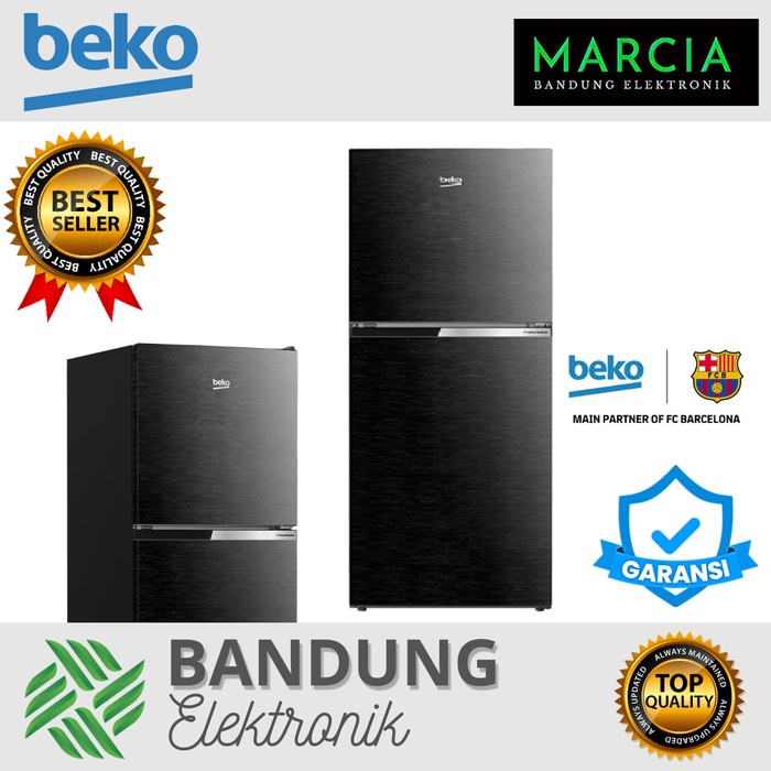 KULKAS 2 PINTU INVERTER 230L BEKO RDNT231I50VZWB - BANDUNG