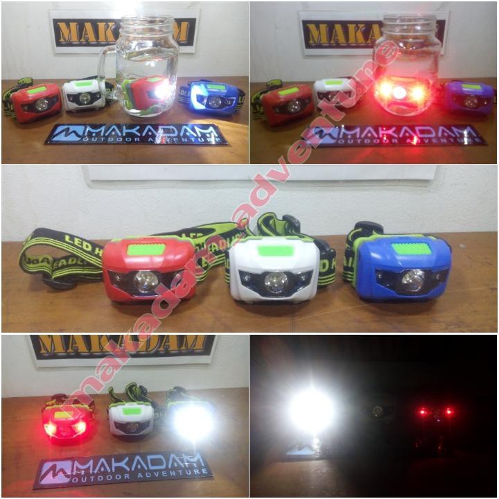 Senter Kepala / Senter Mendaki / Oudor / adventure headlamp waterproof | senter kepala ant