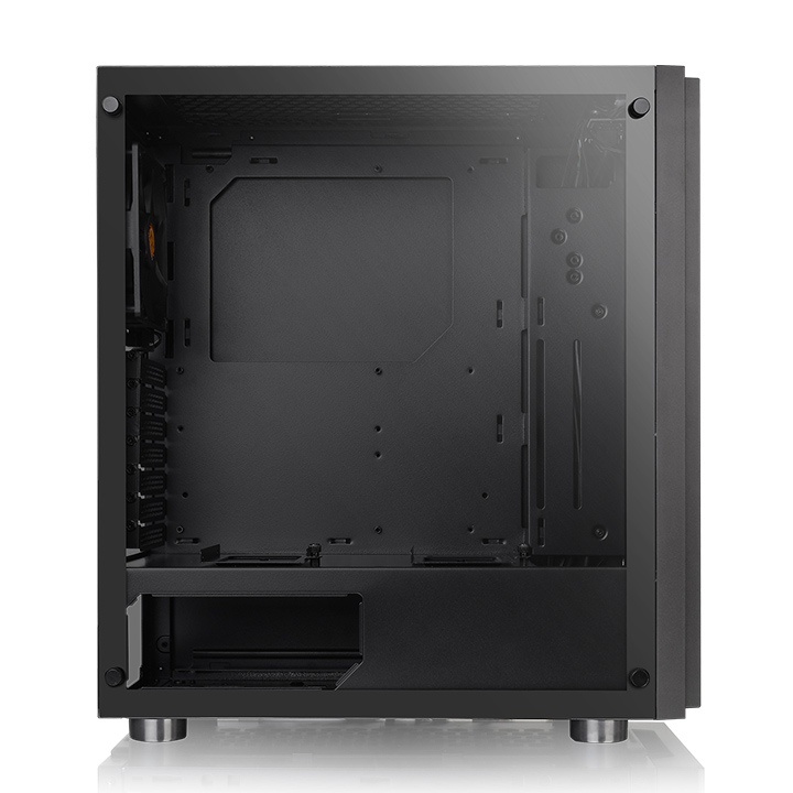 Thermaltake Casing H100 TG ATX Mid Tower Chassis -Black