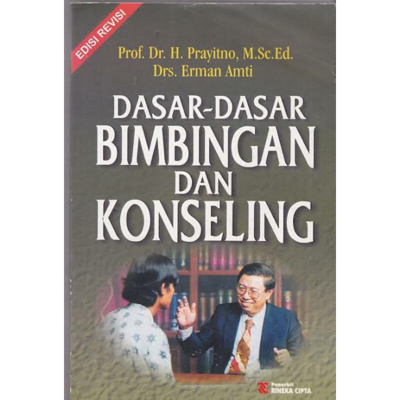 Jual DASAR-DASAR BIMBINGAN DAN KONSELING EDISI REVISI PRAYITNO | Shopee ...