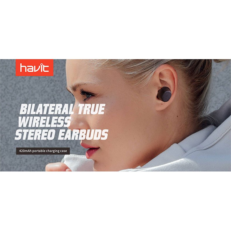 [Saucezhan]Earbuds Havit I98 Audio series-TWS earbuds