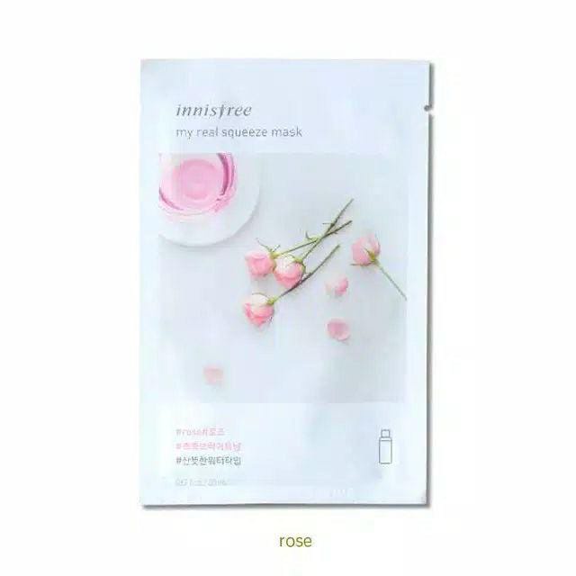 PROMO!! Innisfree Sheet Mask My Real Squeeze Baca Discla Wajah Masker Muka Korea