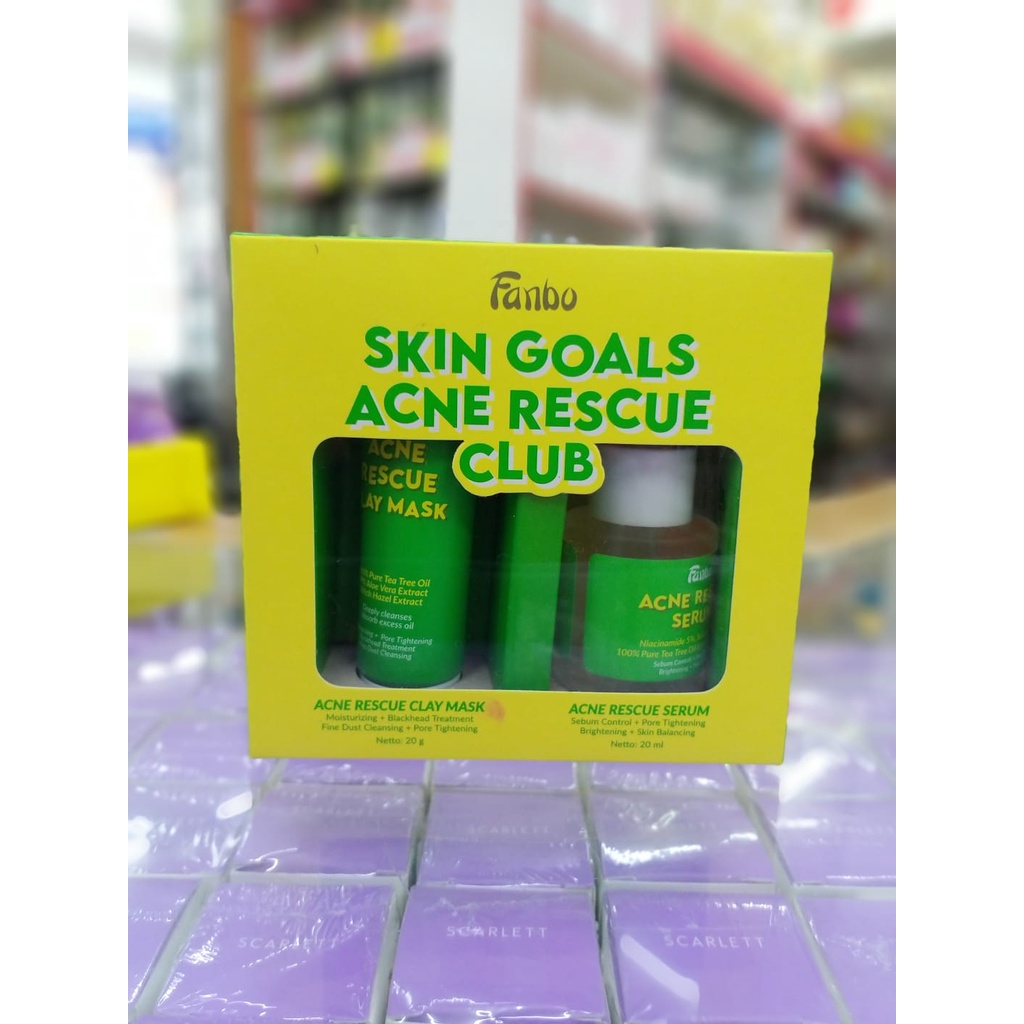 fanbo skin goals acne rescue club