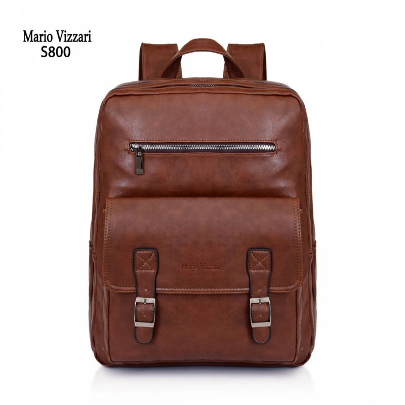 Tas Ransel Pria Kulit Mario Vizzari Bromine (S800) - Laptop