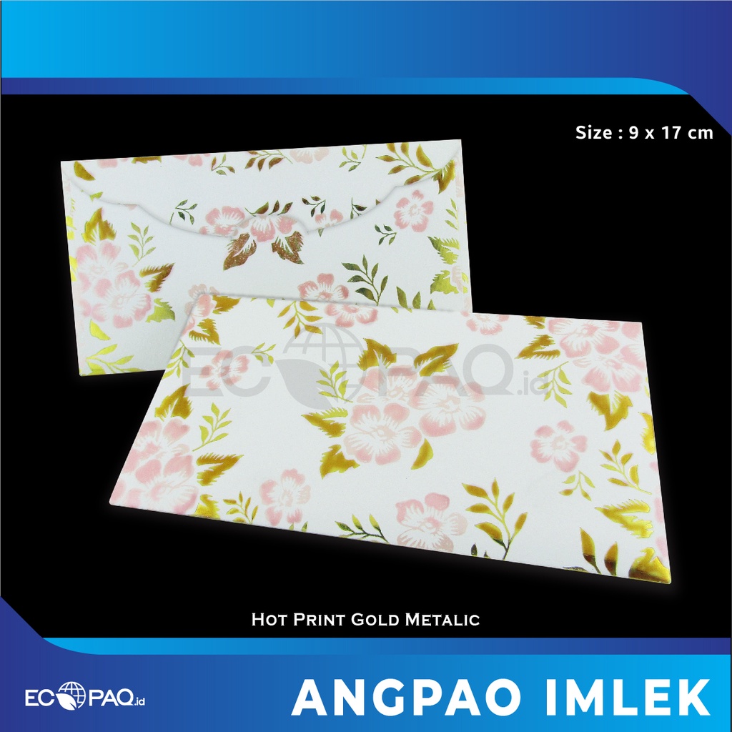 

Angpau Merah - Angpao Imlek - Amplop Imlek Summer Bloom (6 pcs)
