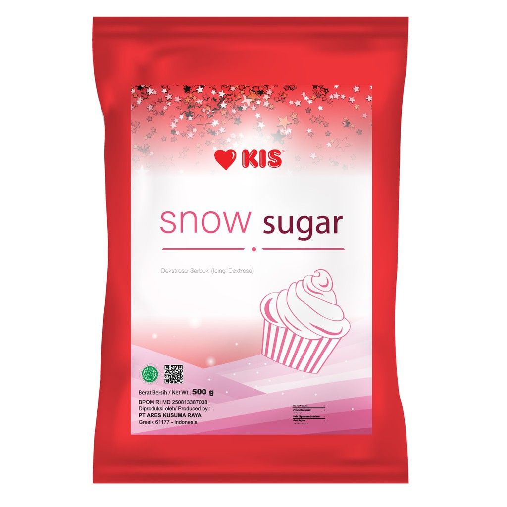 

KIS SNOW SUGAR 500 GRAM