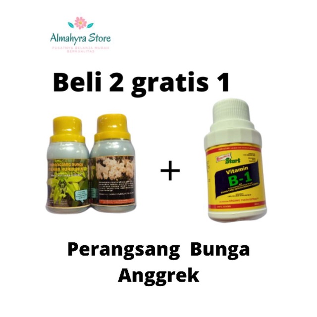 perangsang bunga anggrek mekar hurip plus