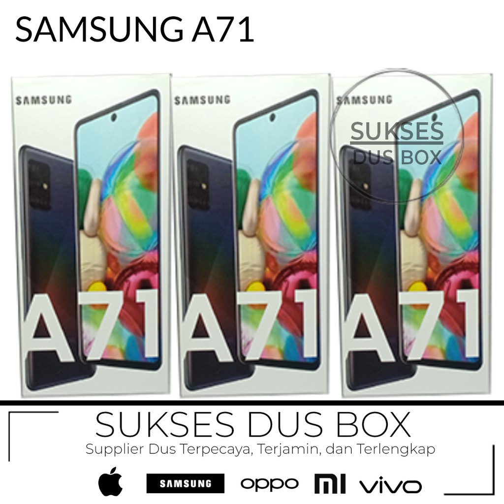 

DUS SAMSUNG A71 - FREE STIKER DAN FULLSET (CHARGER DAN HEADSET)