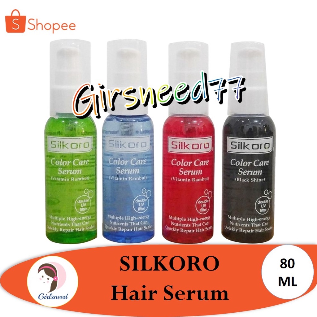 SILKORO Hair Serum Kecil 80 ml GIRLSNEED