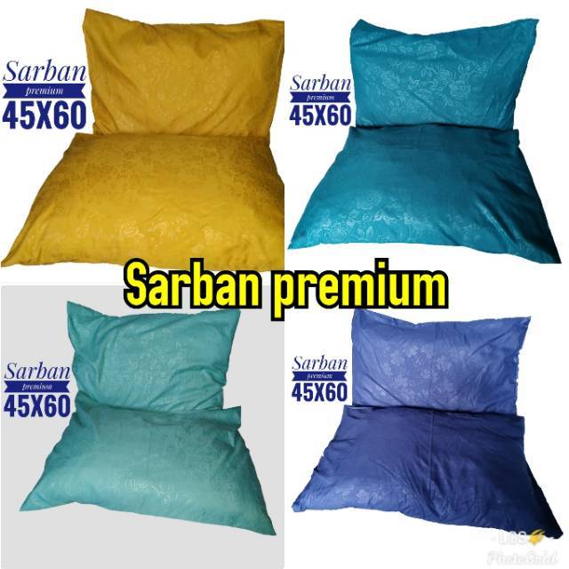 Set sarban sargul sarung bantal cinta sprei homemade Sarung bantal embos polos home made