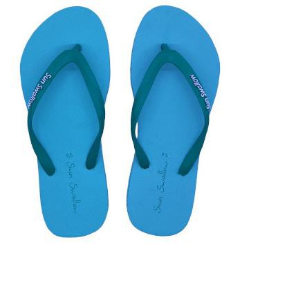 ♣ Sandal Jepit Sun Swallow Ladies Soft - 9.5, Kuning ➥