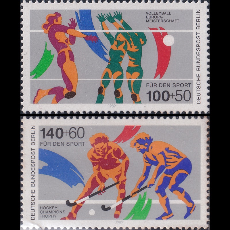 

Prangko Berlin 1989 - Sports