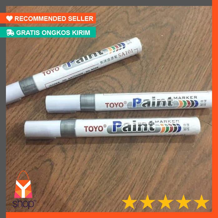 

BIG SALE ! Spidol Ban TOYO SILVER - Paint Marker Toyo Kualitas Terbaik