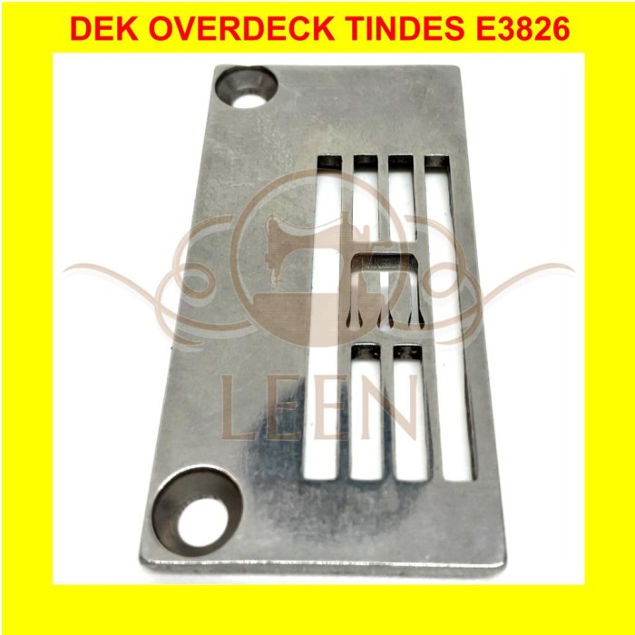 Dek Plat Piringan Overdeck / Kam Tindes E3826 Mesin Jahit Siruba LEEN