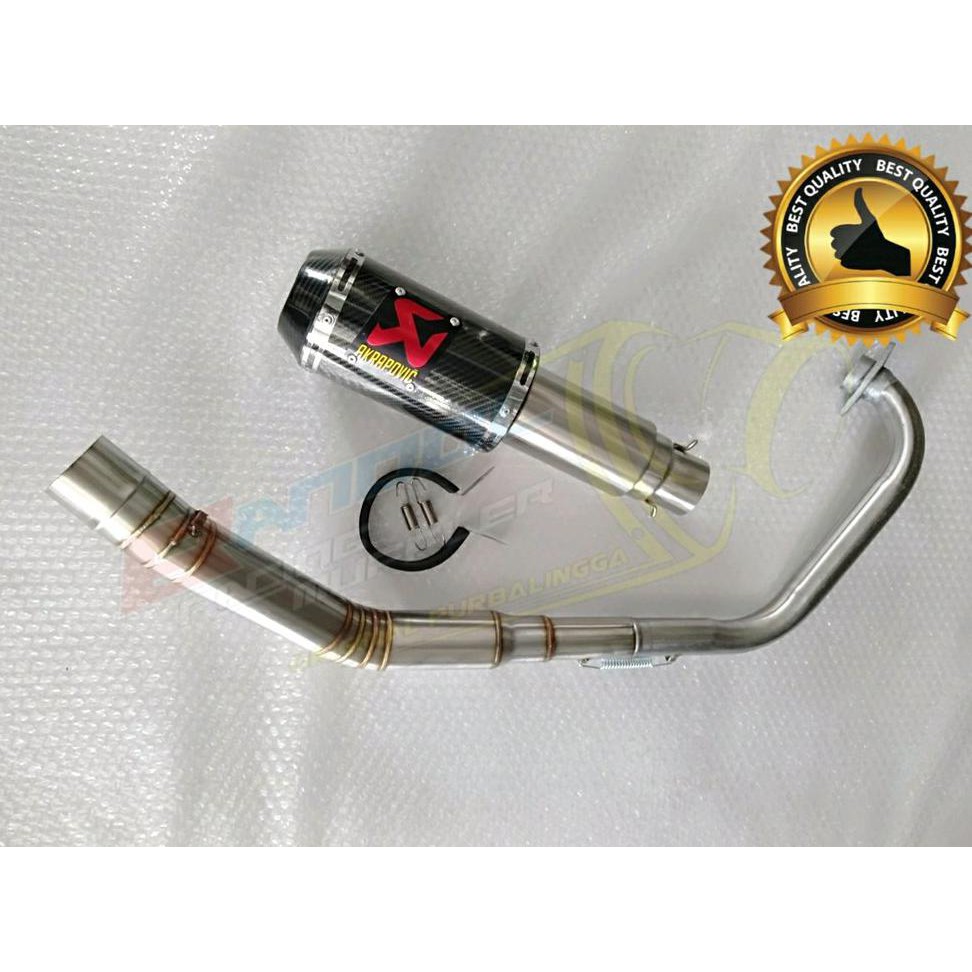 Knalpot Akrapovic Carbon Fu