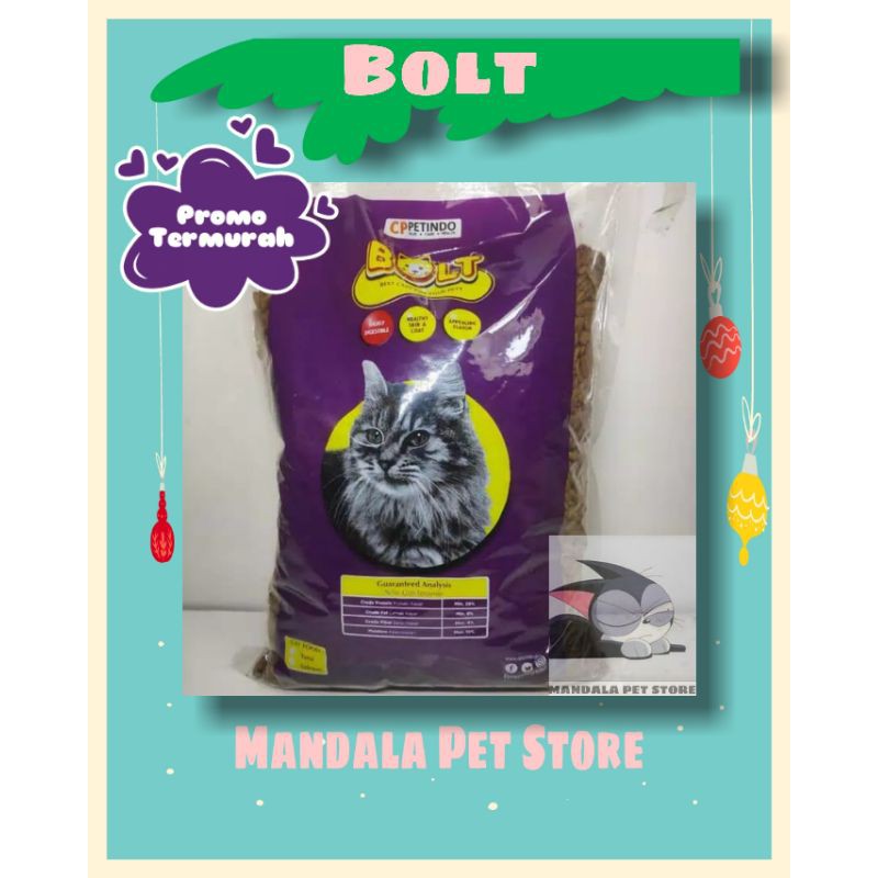 Bolt Tuna Makanan Kucing Murah / MAKANAN KUCING BOLT MURAH