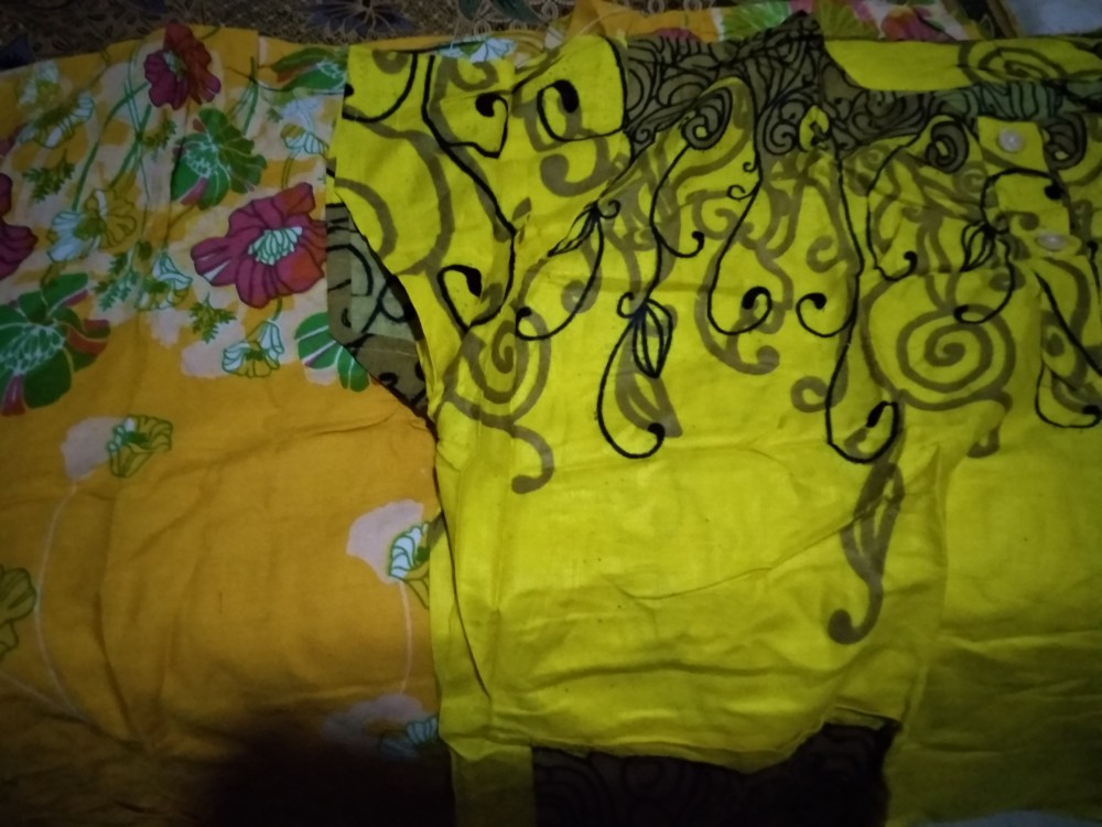 Daster Busui Batik Pekalongan Santung Bali Rayon Dress Solo