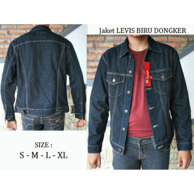 Jaket Levi's (Biru Dongker)