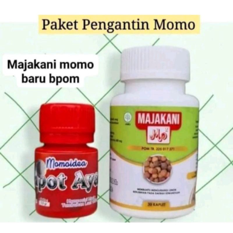 MAJAKANI MOMO MPOT MOMO BY MOMOIDEA ORIGINAL BERHOLOGRAM ISI 35