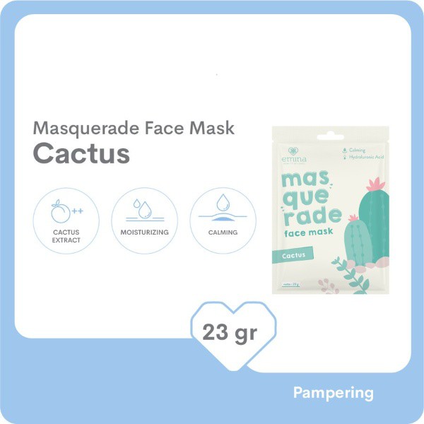 Emina Masquerade Face Mask Cactus