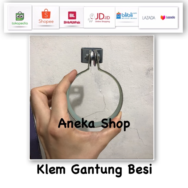 Klem Gantung Besi 6 inch