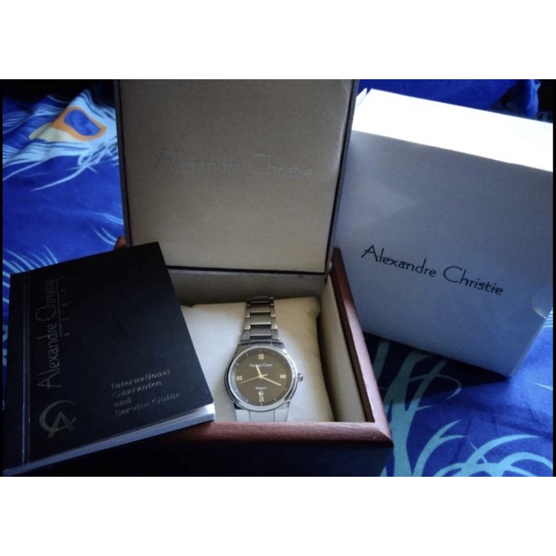 Jam Tangan Alexandre Crishtie AC Wanita Preloved Second Seken