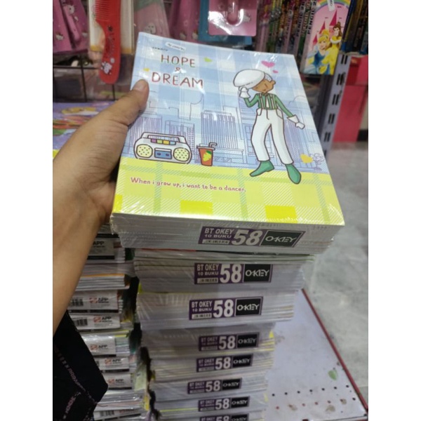 

buku tulis isi 58