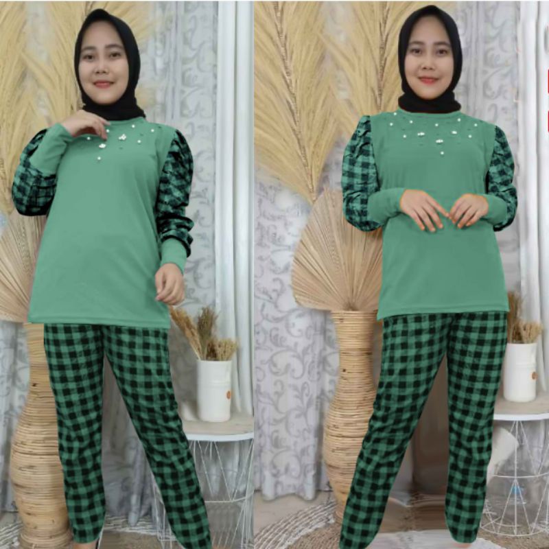 SET SORAYA MUTIARASETELAN WANITA MUSLIMAH MUTIARA /SET KOTAK PREMIUM