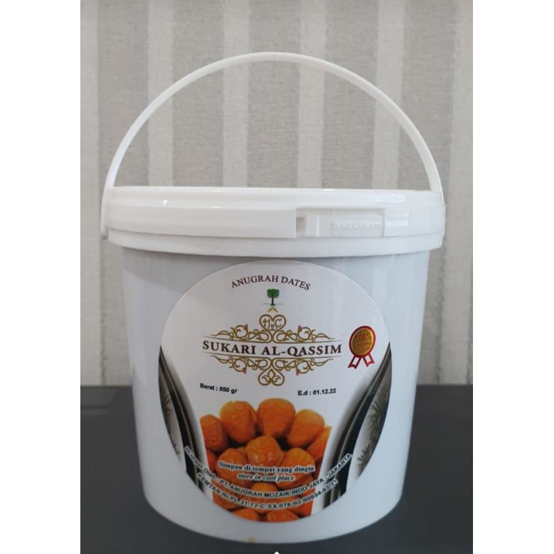 

kurma sukari ember 800gr premium super jumbo