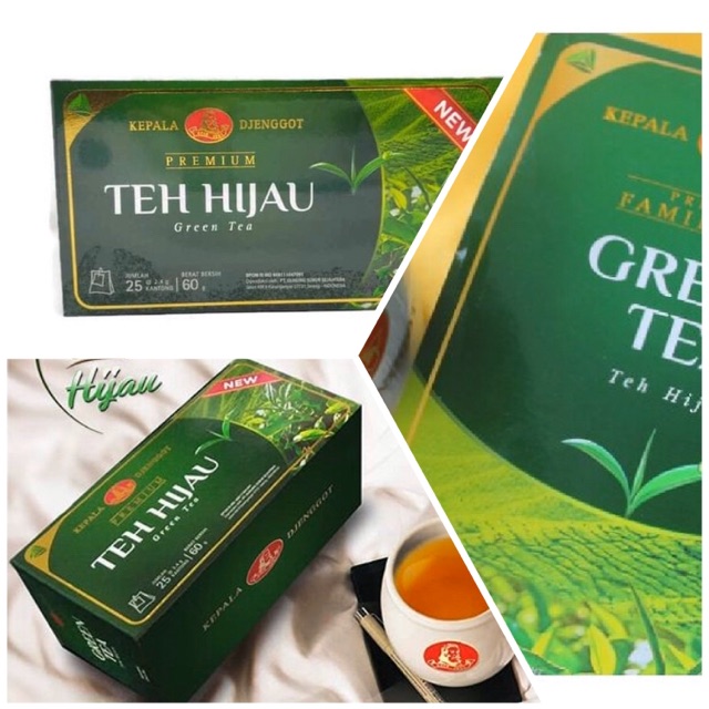 

Kepala Djenggot Teh Hijau Green Tea - Sachet 25 Gr