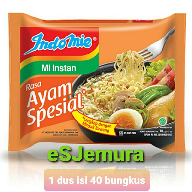 

Indomie Rasa Ayam Spesial per dus / Mie Instant